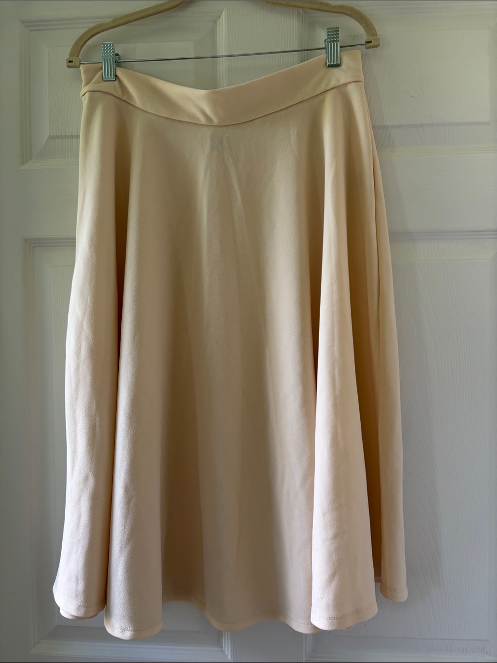 SHEIN Cream Circle Skater Skirt- Bundle Only